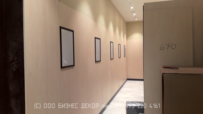 БИЗНЕС ДЕКОР. Внутреннее рекламное оформление магазина HENDERSON (г. Кострома, ТЦ Коллаж)