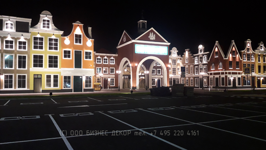 БИЗНЕС ДЕКОР. Рекламное оформление магазина HENDERSON Outlet Fashion House (г. С.-Петербург)